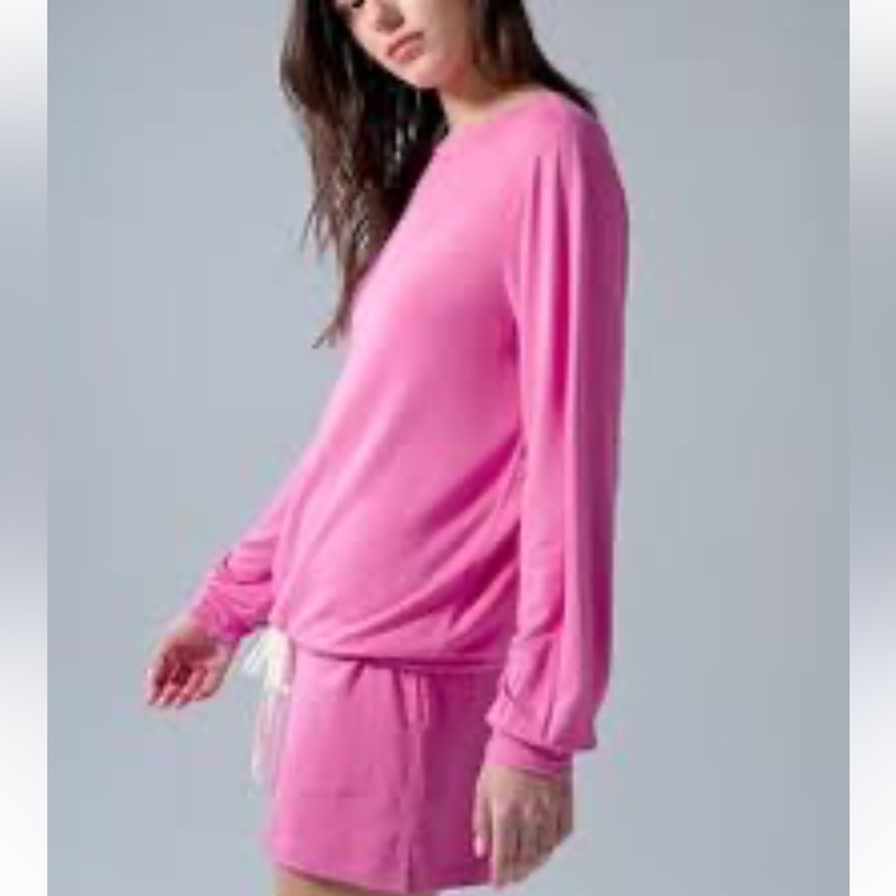 Soma Weekend Pajama Set Pink sz L